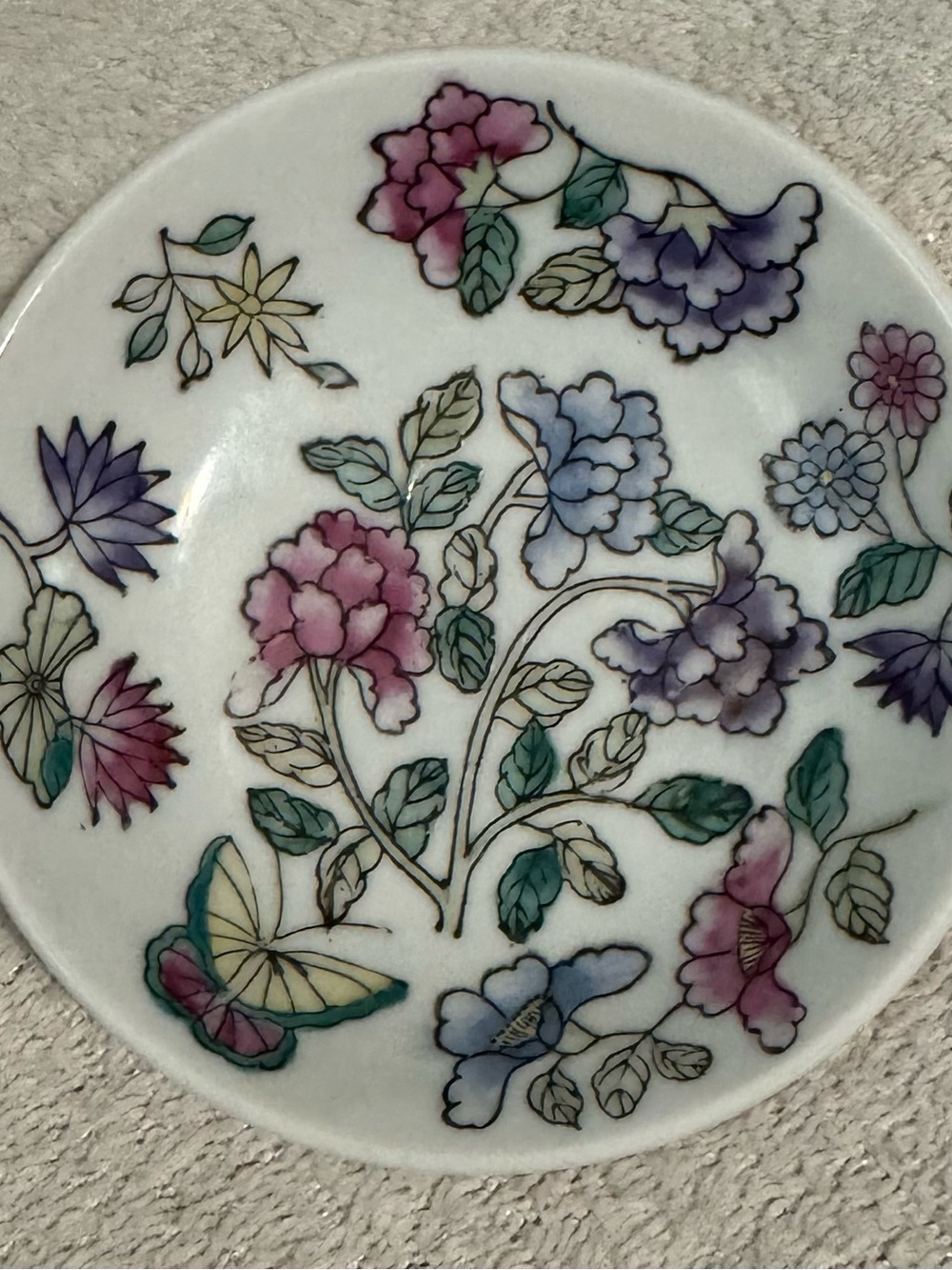 Vintage Trinket Dish from Windsor Court Hotel in New Orleans Louisiana